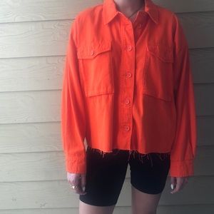 🍊Cropped Utility Top🍊